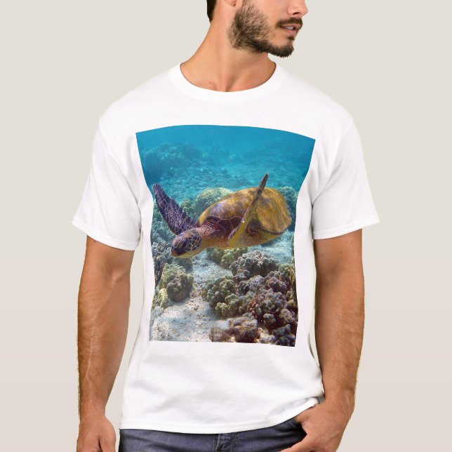 T-shirt Tortue verte (Devant)