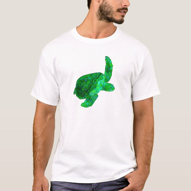 T-shirt Tortue verte (Devant)