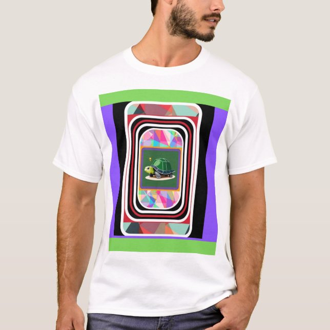 T-shirt Tortue verte 1 (Devant)