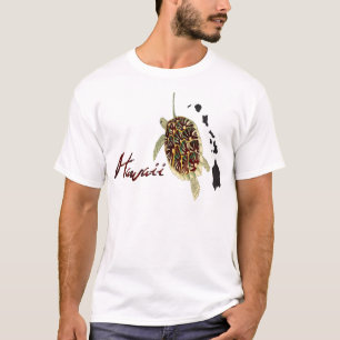 T-shirt Tortue verte d'Hawaii