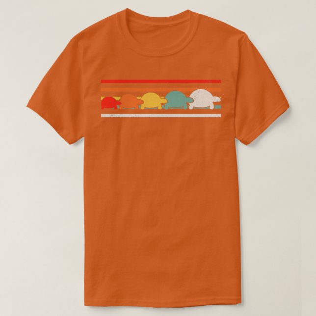 T-shirt Tortue Vintage 1 (Design devant)