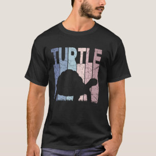 T-shirt Tortue Vintage Tortue Rétro Herpétologie Tortoi
