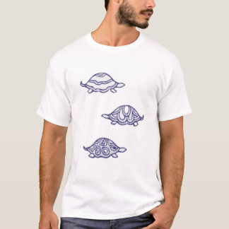 T-shirt Tortues bleues