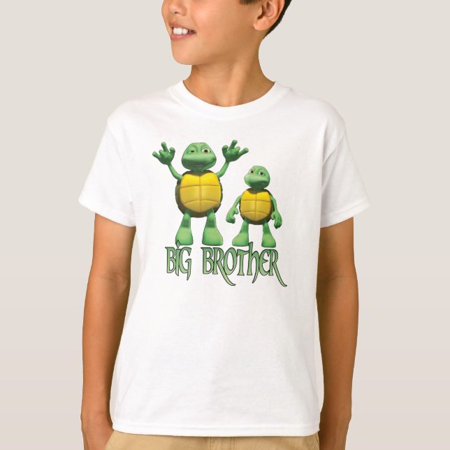 T-shirt Tortues cool Big Brother (Devant)