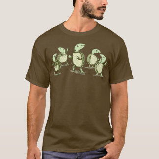 T-shirt Tortues dansantes