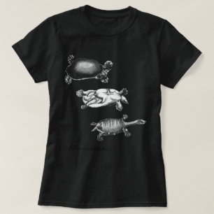 T-shirt Tortues de John Laurens (style foncé de chemises)
