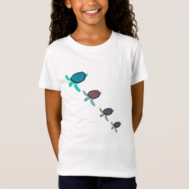 T-Shirt Tortues de mer (Devant)