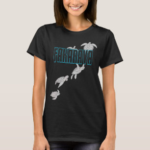 T-shirt Tortues de mer de Fakarava Plongée sous-marine ave