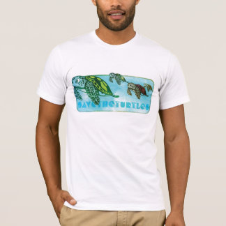 T-shirt Tortues de mer de natation