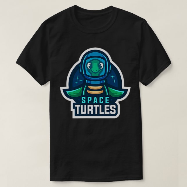 T-shirt Tortues spatiales (Design devant)
