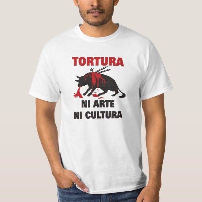 T-SHIRT TORTURE NI ART NI CULTURE (Devant)