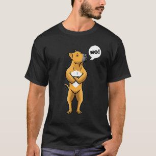 T-shirt Tosa Inu Chien Mastiff Japonais Têtu Non