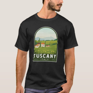 T-shirt Toscane Italie Travel Art Vintage