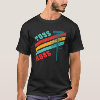 T-shirt Toss Boss Disc Golf pour hommes