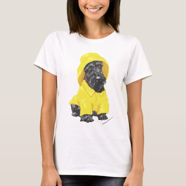 T-shirt Tôt dans l'année Tèrier Écossais (Devant)