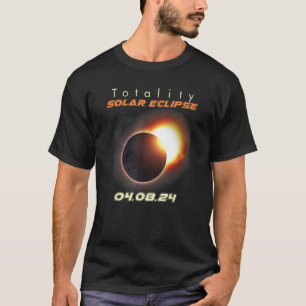 T-shirt Total de l'éclipse solaire 2024