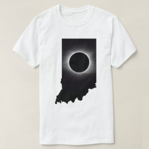 T-shirt total de l'Éclipse solaire Indiana 2024