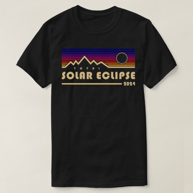 T-shirt Total Eclipse 2024 (Design devant)