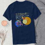 T-shirt Total Éclipse Solaire Avril 8 2024 Amusant América<br><div class="desc">Le 8 avril 2024, une éclipse solaire totale sera visible dans une grande partie des Etats-Unis. On l'appelle la "Grande Éclipse Solaire Nord-Américaine." Si vous avez l'intention de célébrer cet événement passionnant, ce design humoristique est parfait pour vous. La parodie ironique imite les paroles des chansons et dit : "Il...</div>