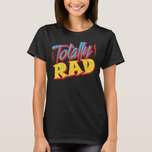 T-shirt Total Rad 1980s Chemise Vintage 80's Coût