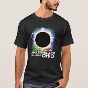 T-shirt Total Solaire Eclipse 2024 Columbus OHIO Totalité