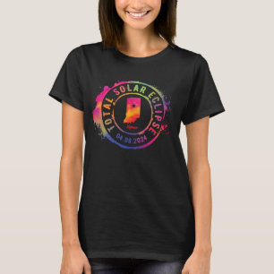 T-shirt Total Solaire Eclipse 2024 USA Indiana Kokomo Tota