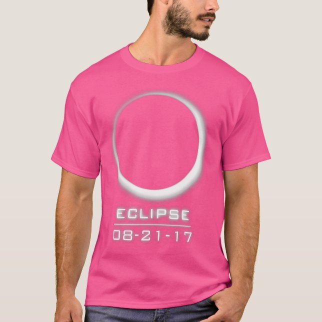 T-shirt Total Solaire Eclipse Américain Août 2017 Astronom (Devant)