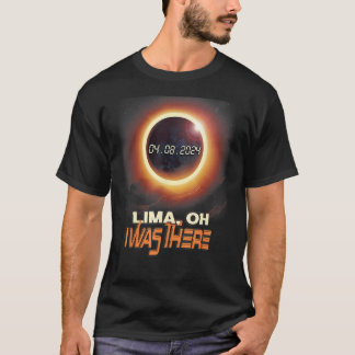 T-shirt Total Solaire Eclipse Lima Ohio OH