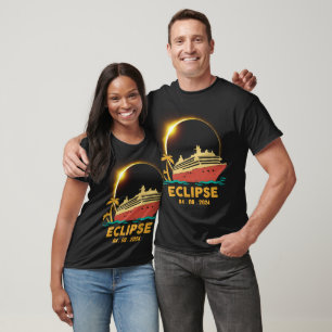 T-shirt Total Solar Eclipse 2024 Cruise Ship
