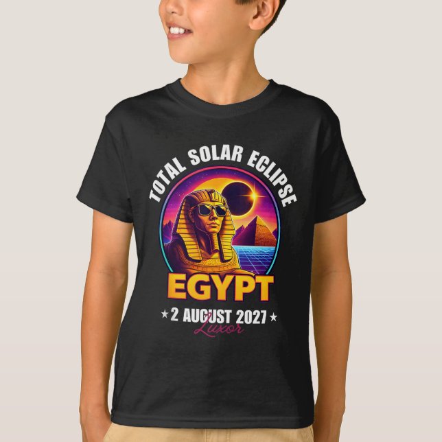 T-shirt Total Solar Eclipse August 2 (Devant)