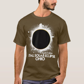 T-shirt Total Solar Eclipse Ohio 2024 American Totality 