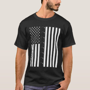T-shirt Total Solar Eclipse US American Flag 04 08 2024 À