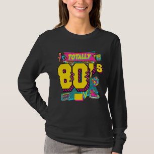 T-shirt Totalement 80s Rétro Neon