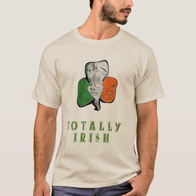 T-SHIRT TOTALEMENT IRLANDAIS (Devant)