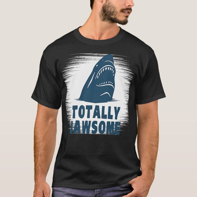 T-shirt Totalement Jawsome (Devant)