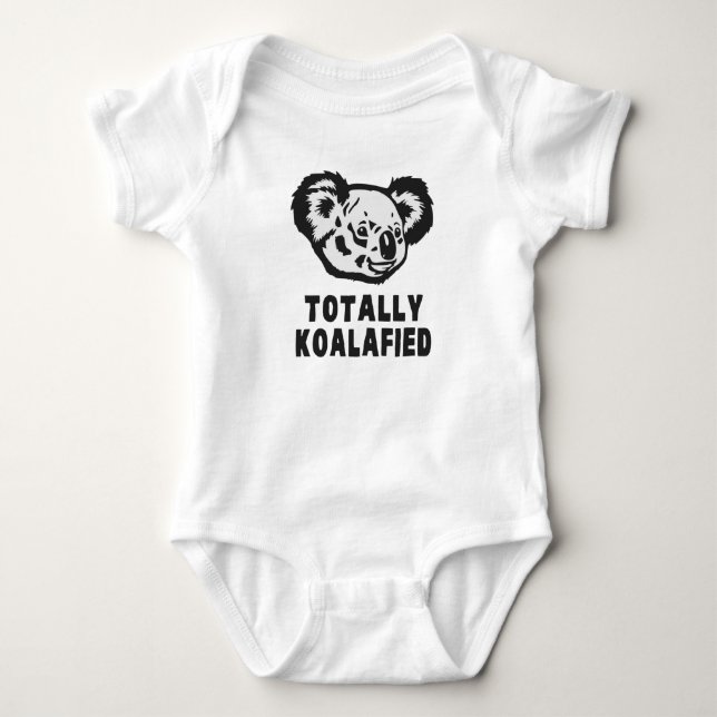 T-shirt Totalement koala de Koalafied (Devant)