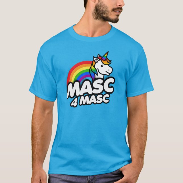 T-shirt Totalement masculin (Devant)