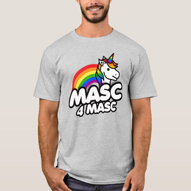 T-shirt Totalement masculin (Devant)