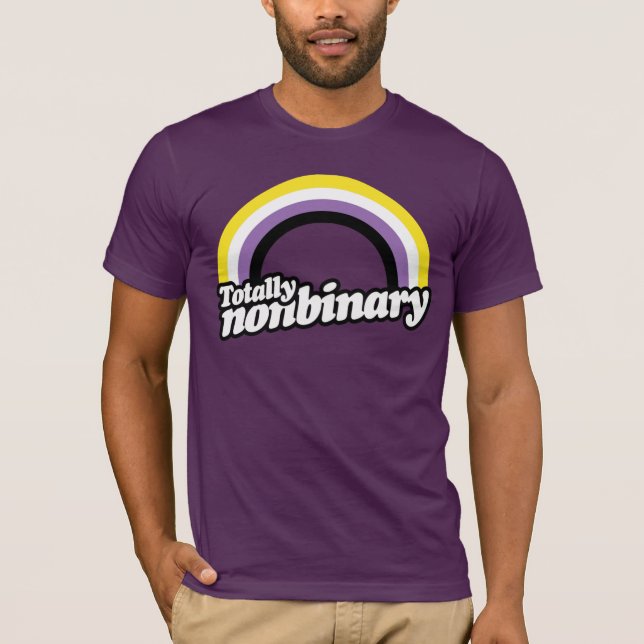 T-shirt Totalement Nonbinaire (Devant)