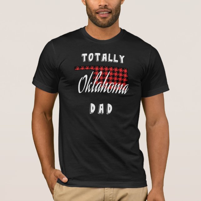 T-shirt TOTALEMENT OKLAHOMA DAD Buffalo a déposé un T-shir (Devant)