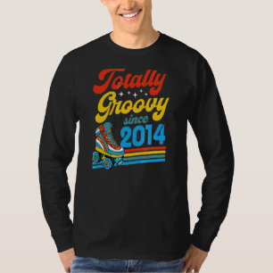 T-shirt Totalement Super depuis 2014 Retro Roller Skate Bi