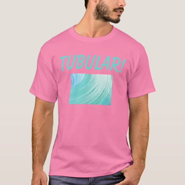 T-shirt totalement tubulaire des années 80 (Devant)