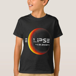T-shirt Totalité 4.08.2024 Total Éclipse Solaire 2024