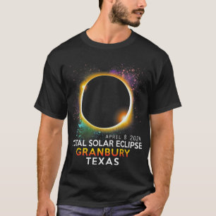 T-shirt Totalité du Texas Total Éclipse solaire 8 avril 20