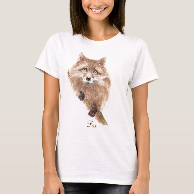 T-shirt Totem animal Fox (Devant)