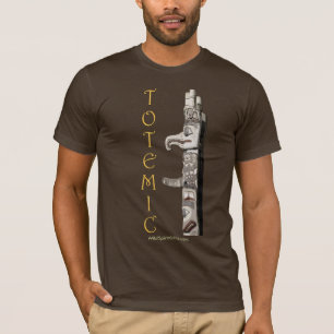 T-SHIRT TOTEM POLE ART