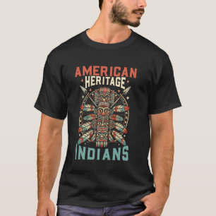 T-shirt Totem Pôle Autochtones Totem amérindien