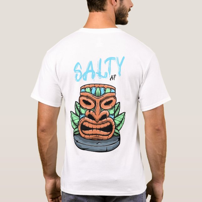 T-shirt Totem Tiki par Salty AF (Dos)