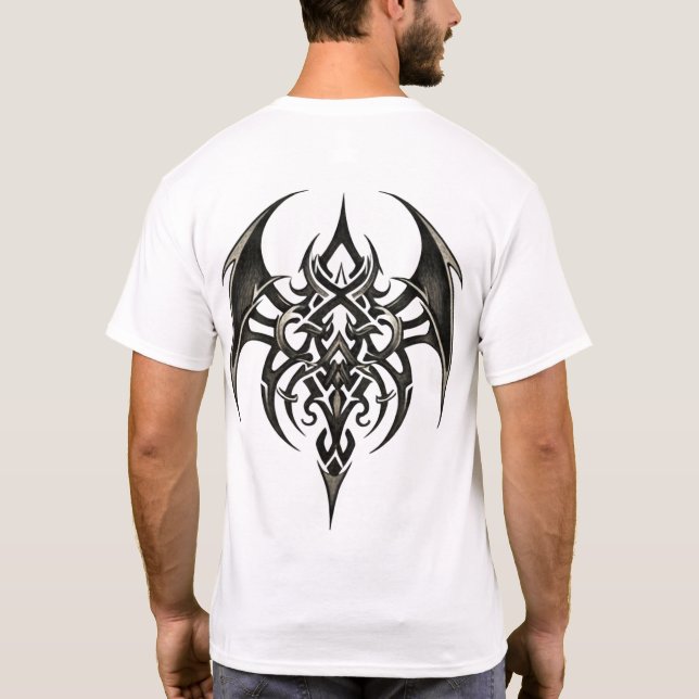 T-shirt Totem Tribal Ailé (Dos)