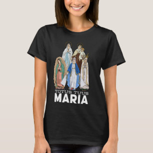 T-shirt Totus Tuus Maria Totalement Vôtre Catholique JPII